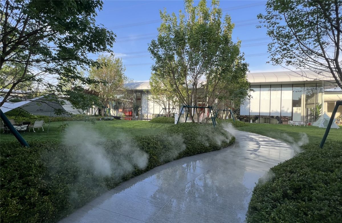 北京市通州区梨园镇东小马示范区园林景观工程