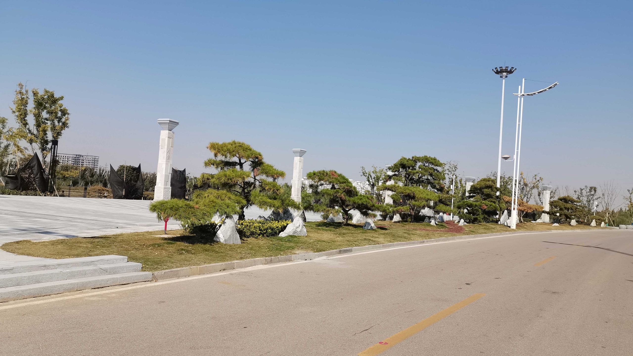 金乡县沙河两岸风光带项目