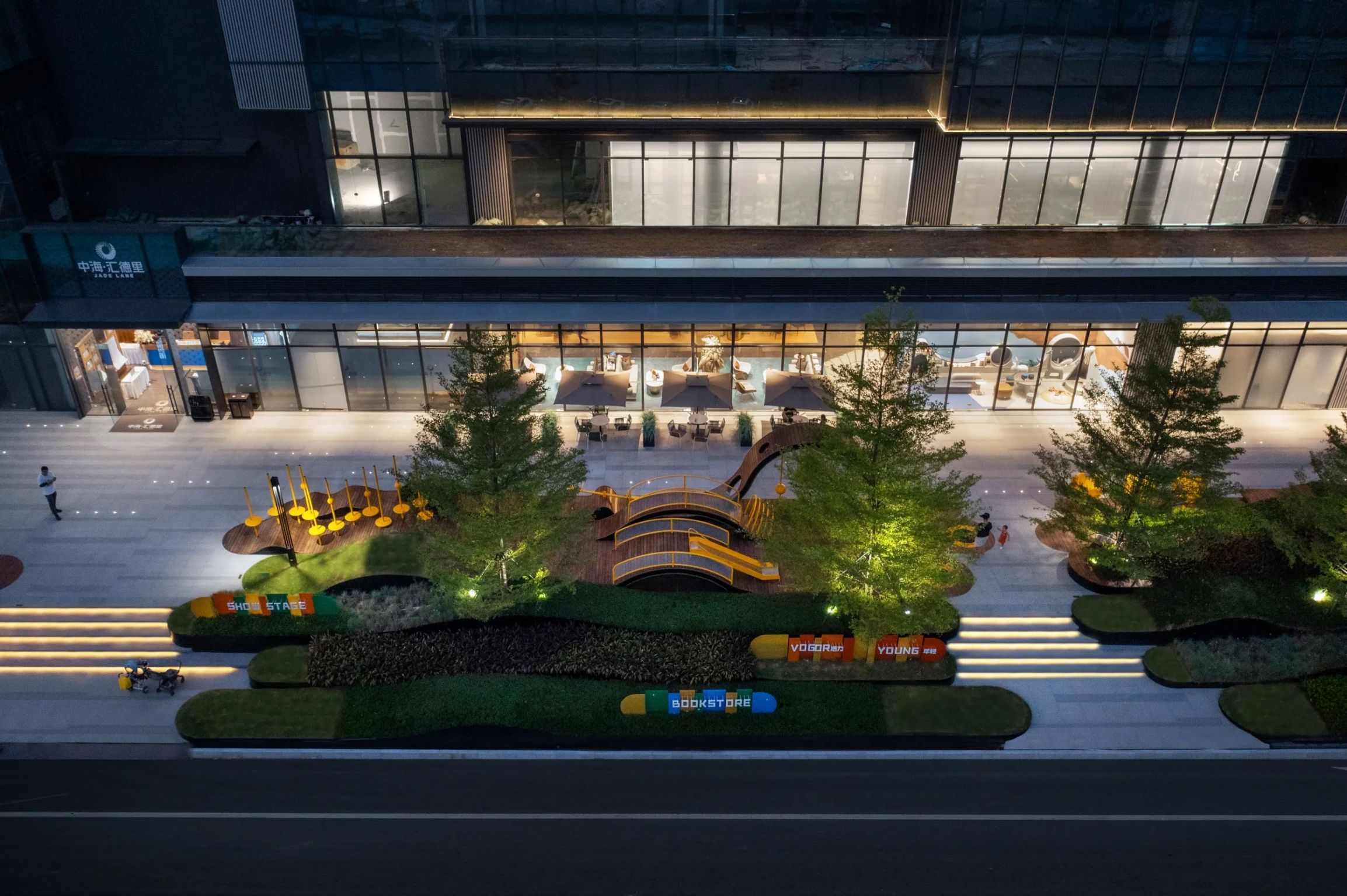 广州汇德里商业展示区