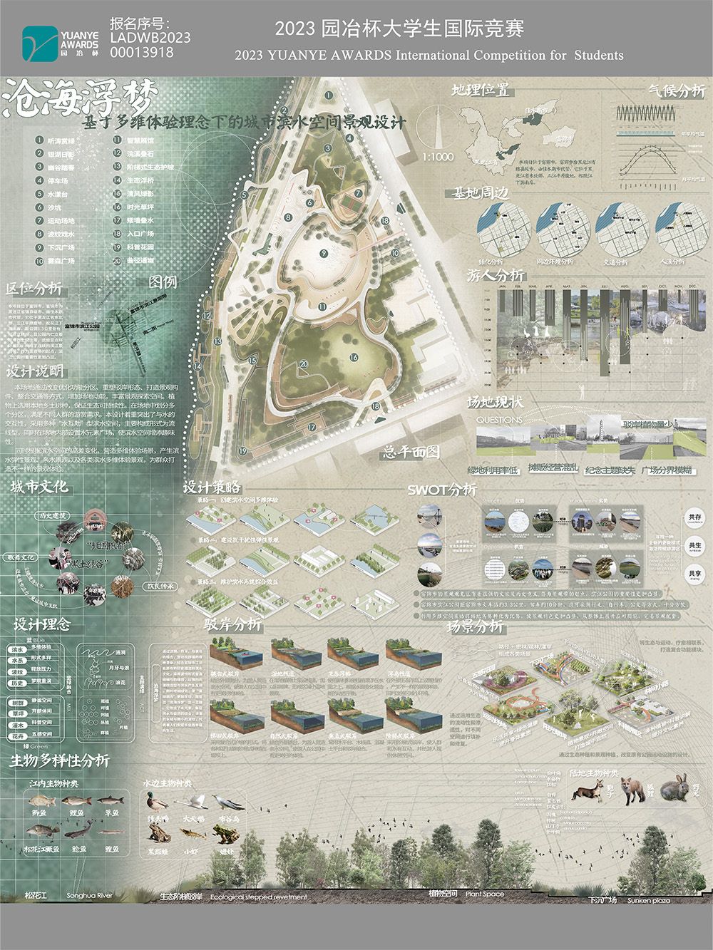 基于多维体验理念下的城市滨水空间景观设计