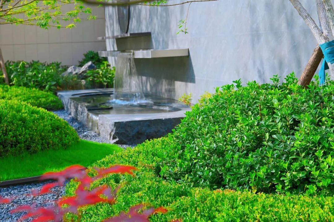 美林上苑南院展示区景观工程