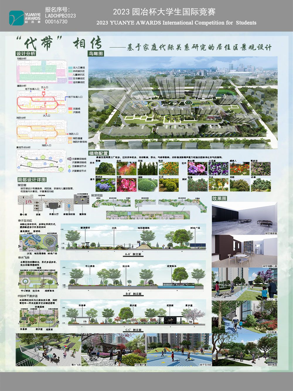 “代带”相传——基于家庭代际关系研究的居住区景观设计