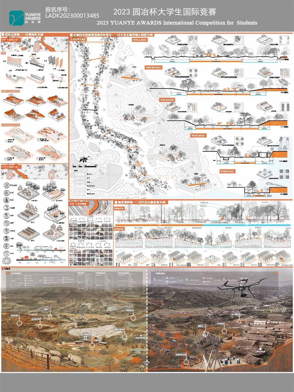 迁徙之路，人象共生——基于场地适宜性分析的人象冲突解决方案