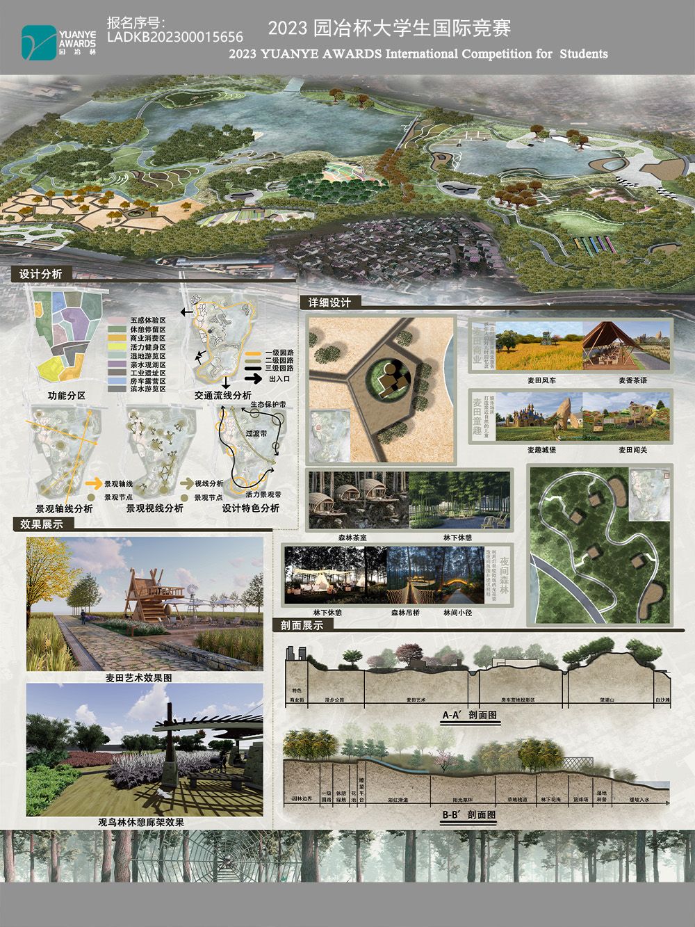 《麦香之森——城市综合性公园设计》