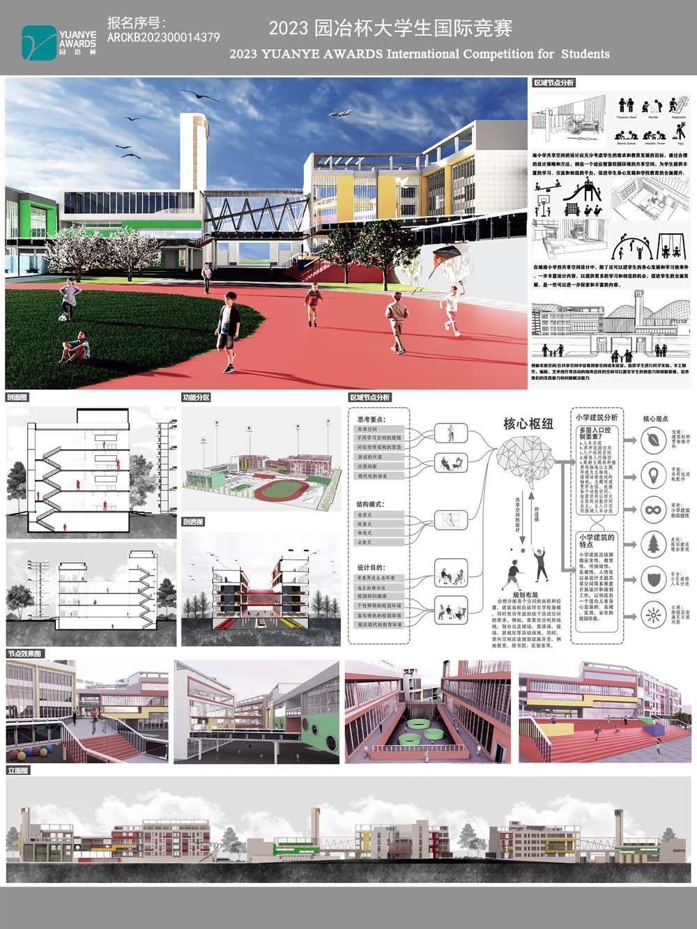 日栖觅境：基于智慧校园下的共享空间概念探索——以辽宁省北票市南山街道城南小学为例