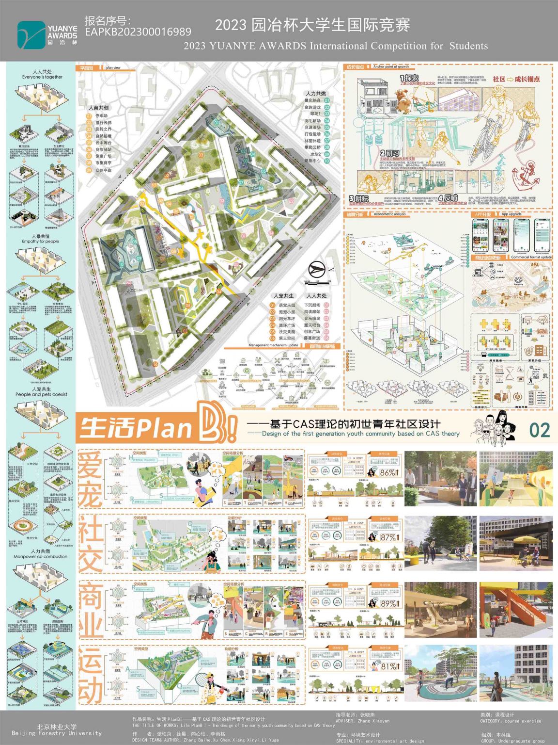 生活planB——基于CAS理论下的初世青年社区设计