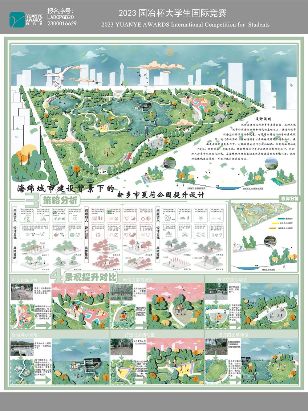 海绵城市建设背景下的新乡市夏荷公园提升设计