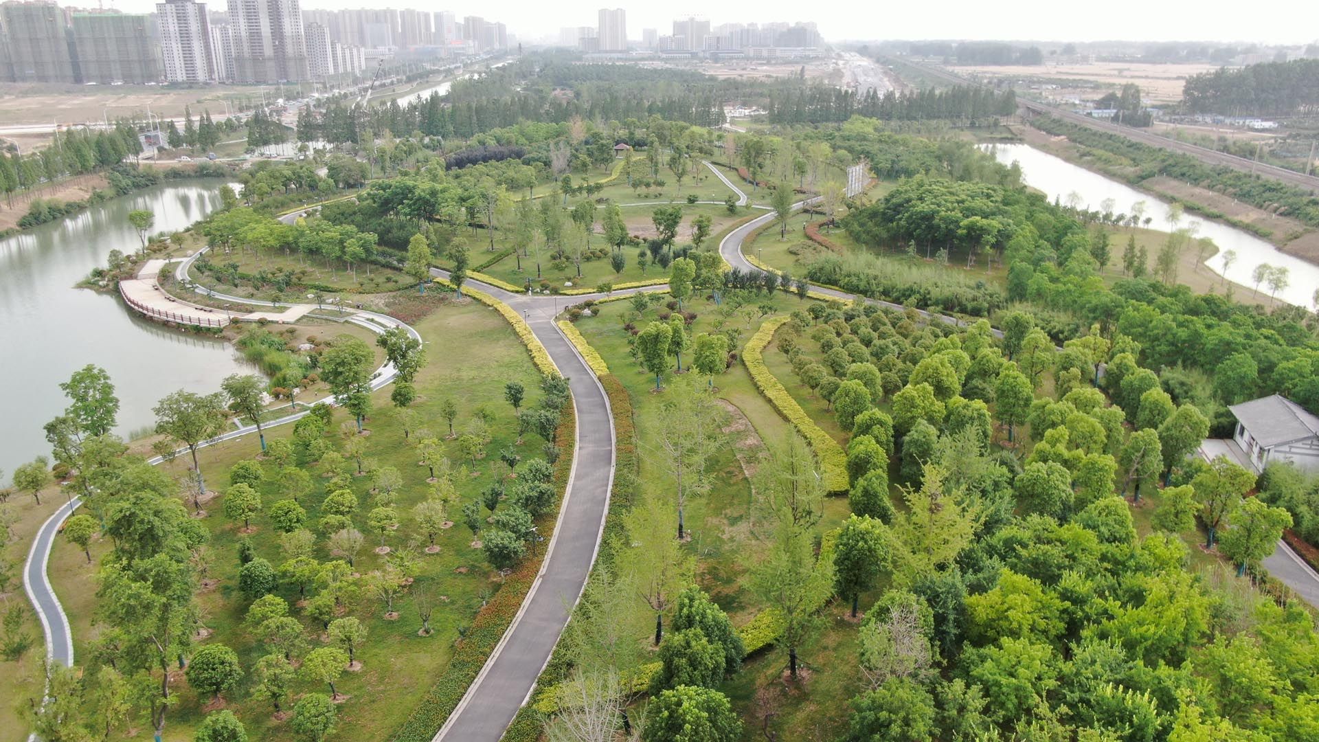 阜南县水系及绿化景观EPC及管养一 体化项目阜地河景观工程