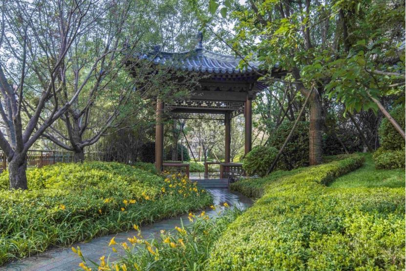 旭阳大厦园林景观工程