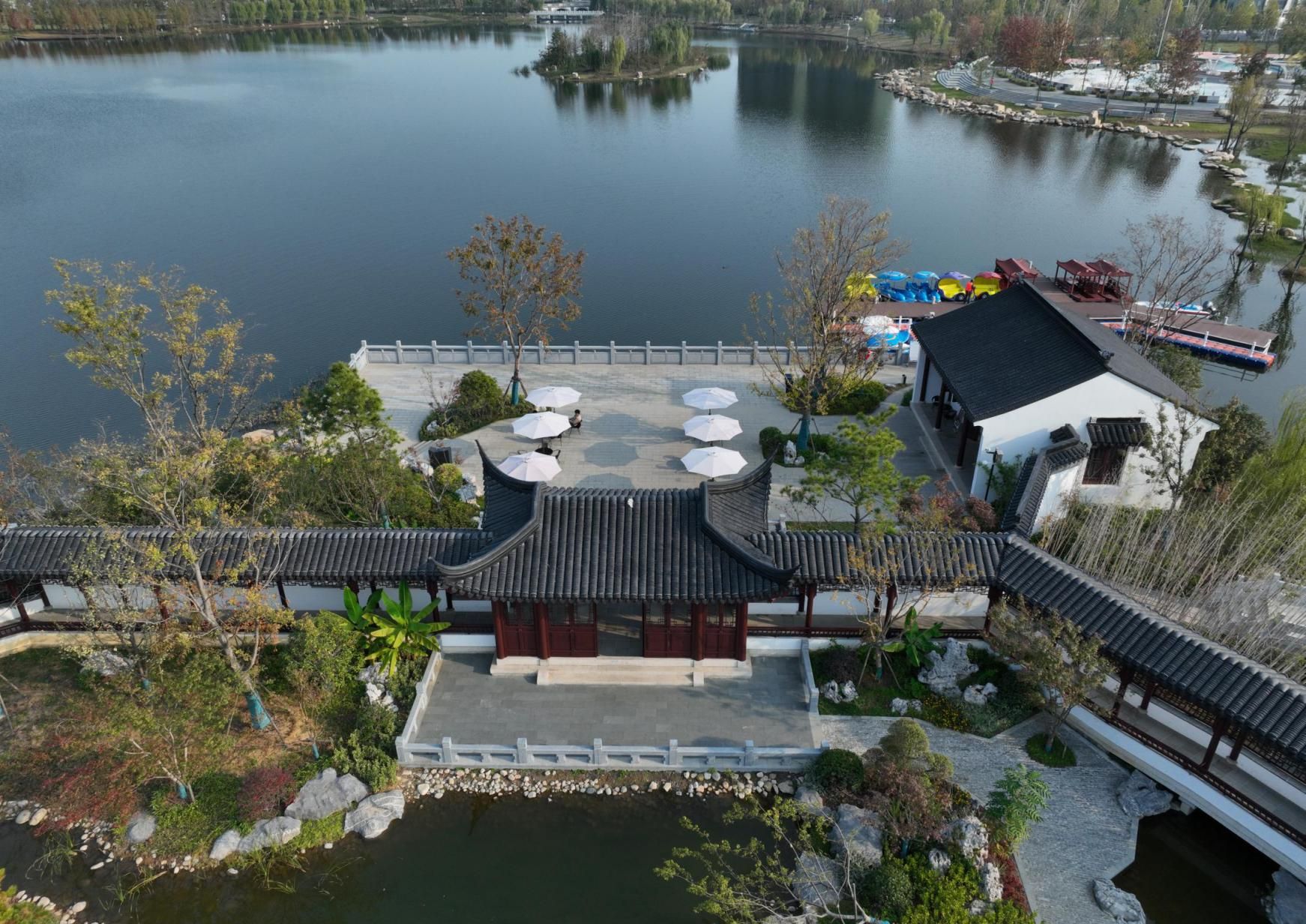 苏滁现代产业园苏州公园(良塘湖)景观绿化设计及银杏公园提升设计