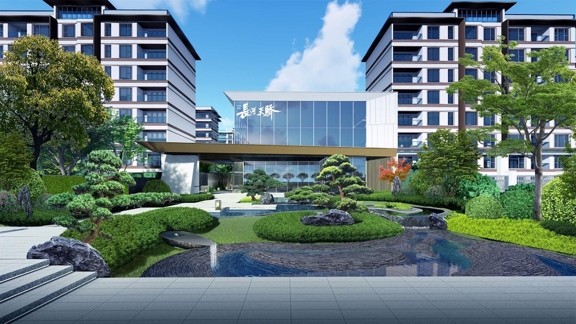 中国铁建长河天骄府项目 景观设计