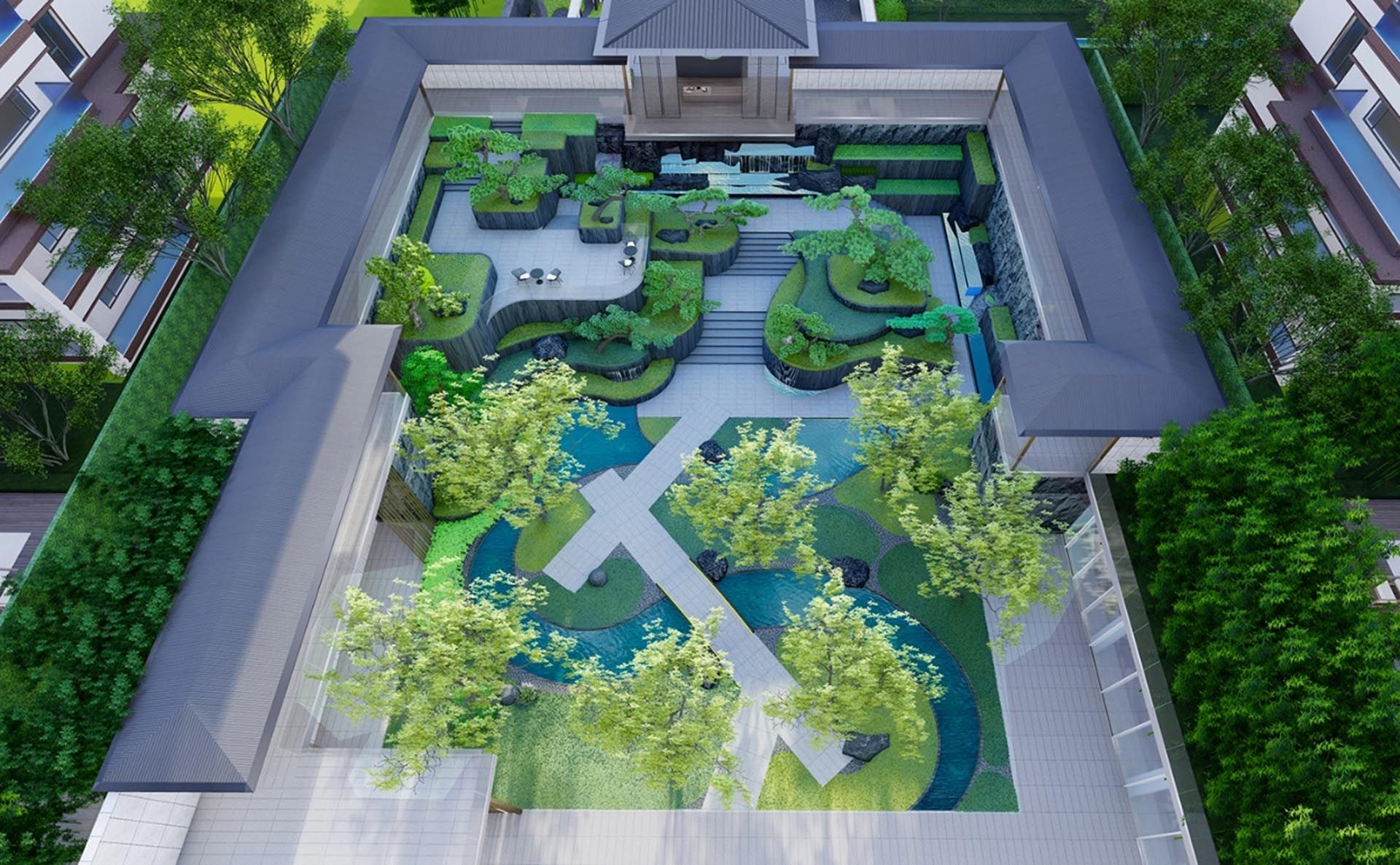 中国铁建长河天骄府项目 景观设计