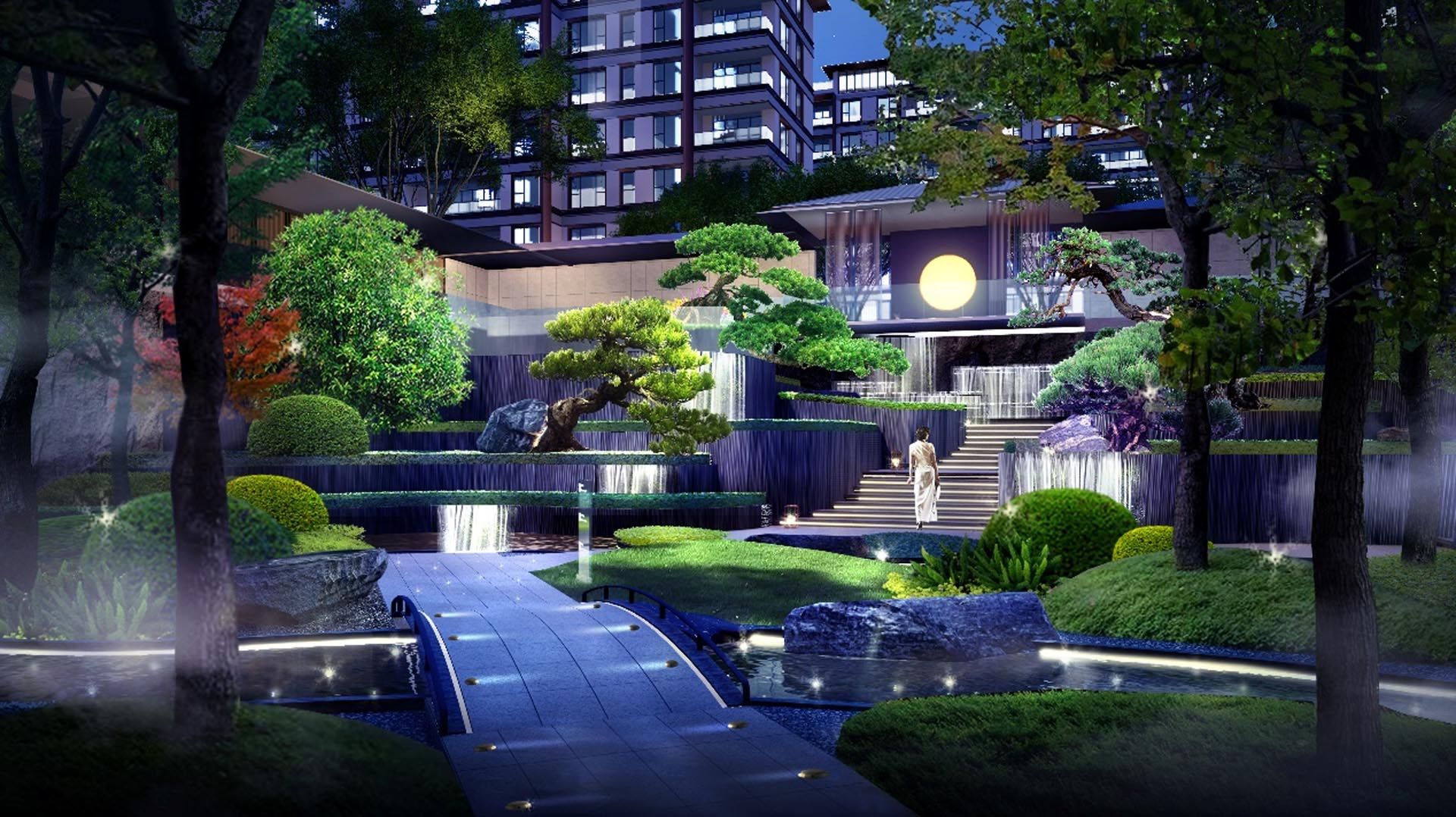 中国铁建长河天骄府项目 景观设计