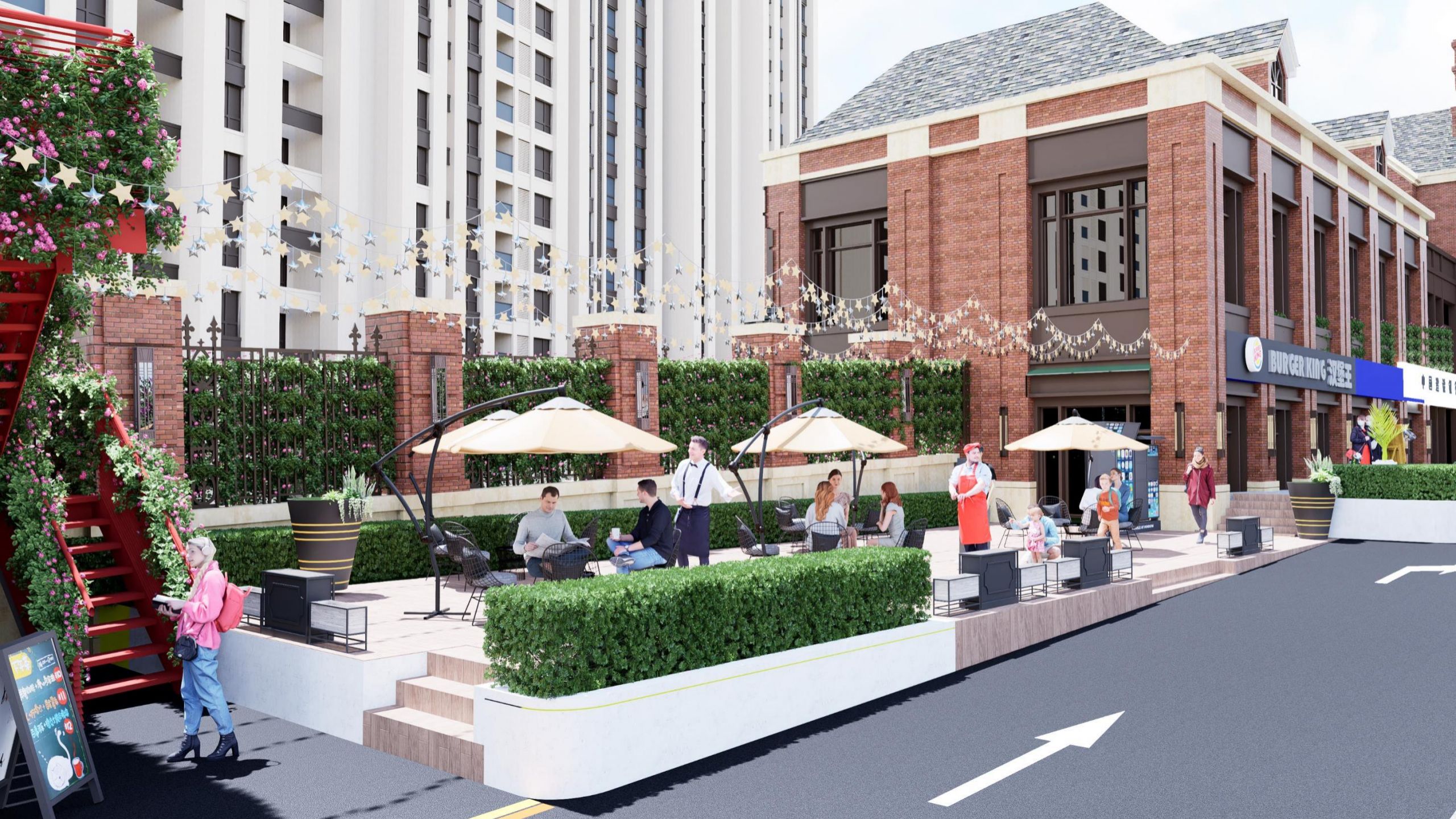 华地森林湖片区城市更新及商业街周边环境风貌提升项目景观规划设计