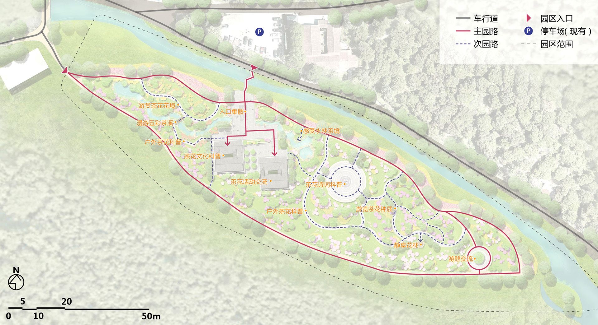 广州增城区山茶属植物主题公园