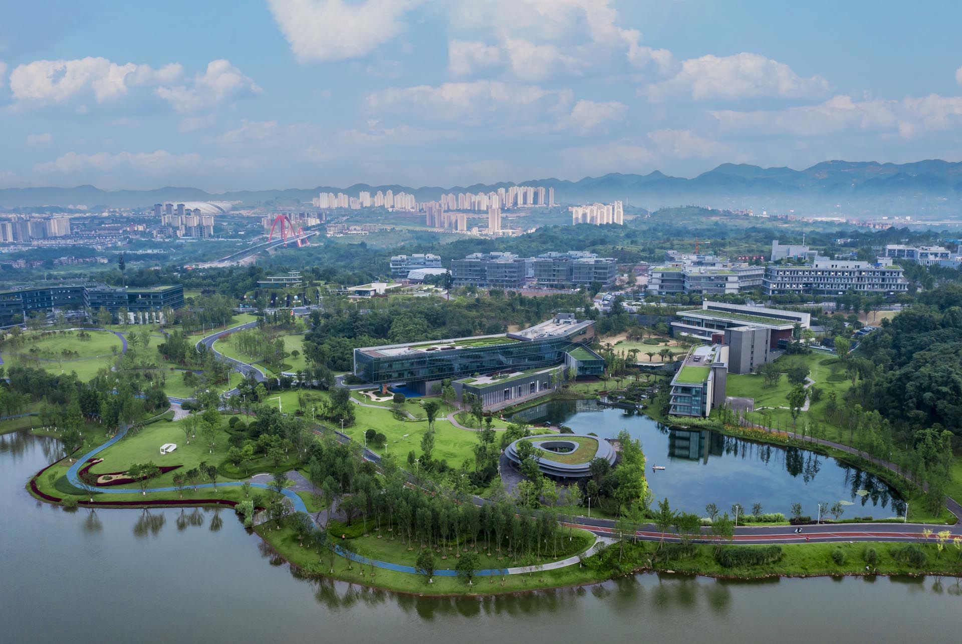 重庆两江协同创新区概念设计与城市规划