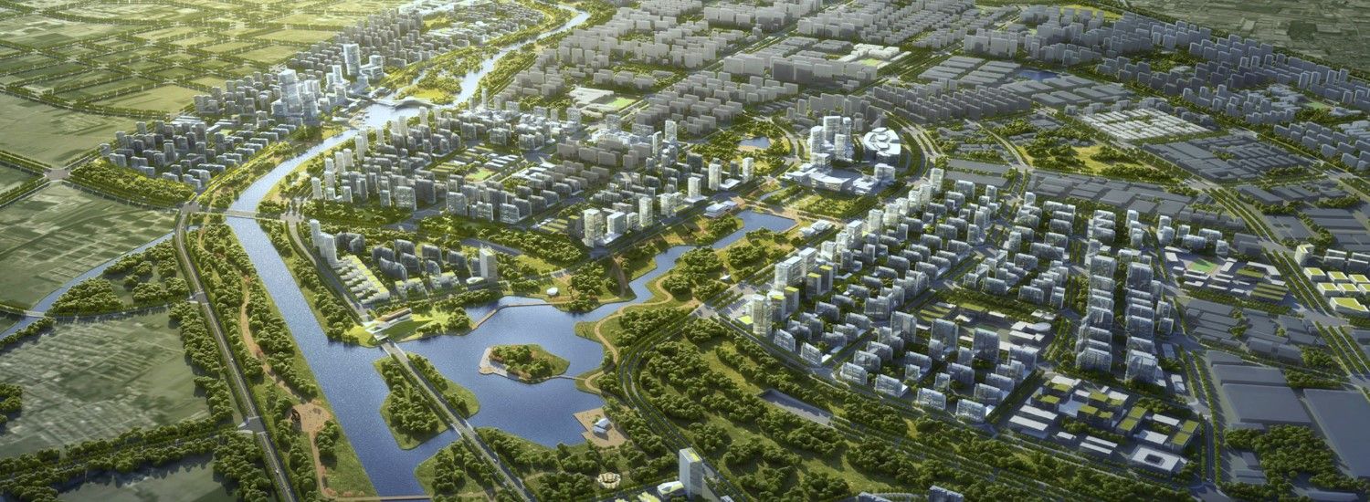 龙河新城魅力动线景观提升