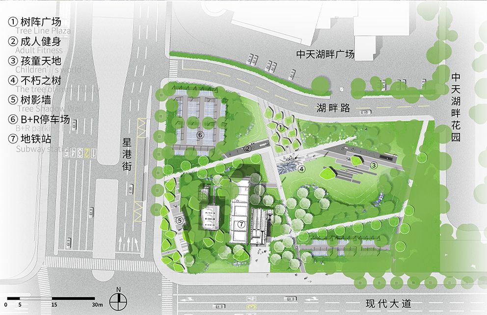 苏州工业园区森鹿公园景观设计