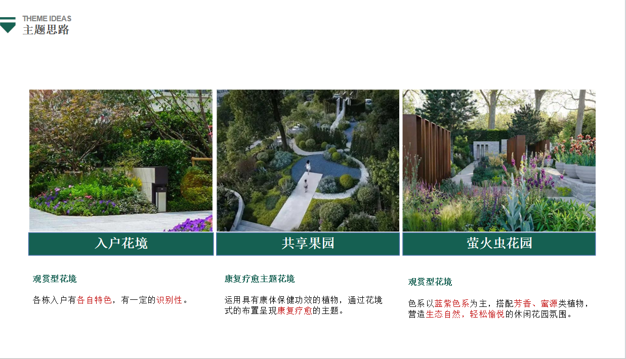 金地翡翠星辰一期景观花境工程