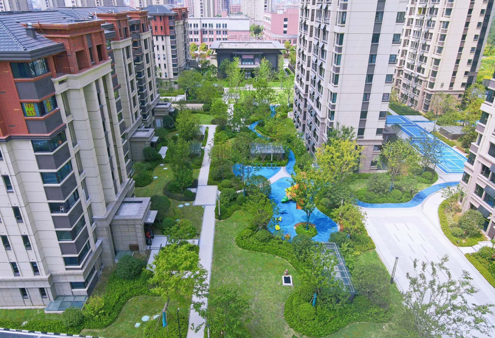 合肥翡丽东方花园B地块景观工程