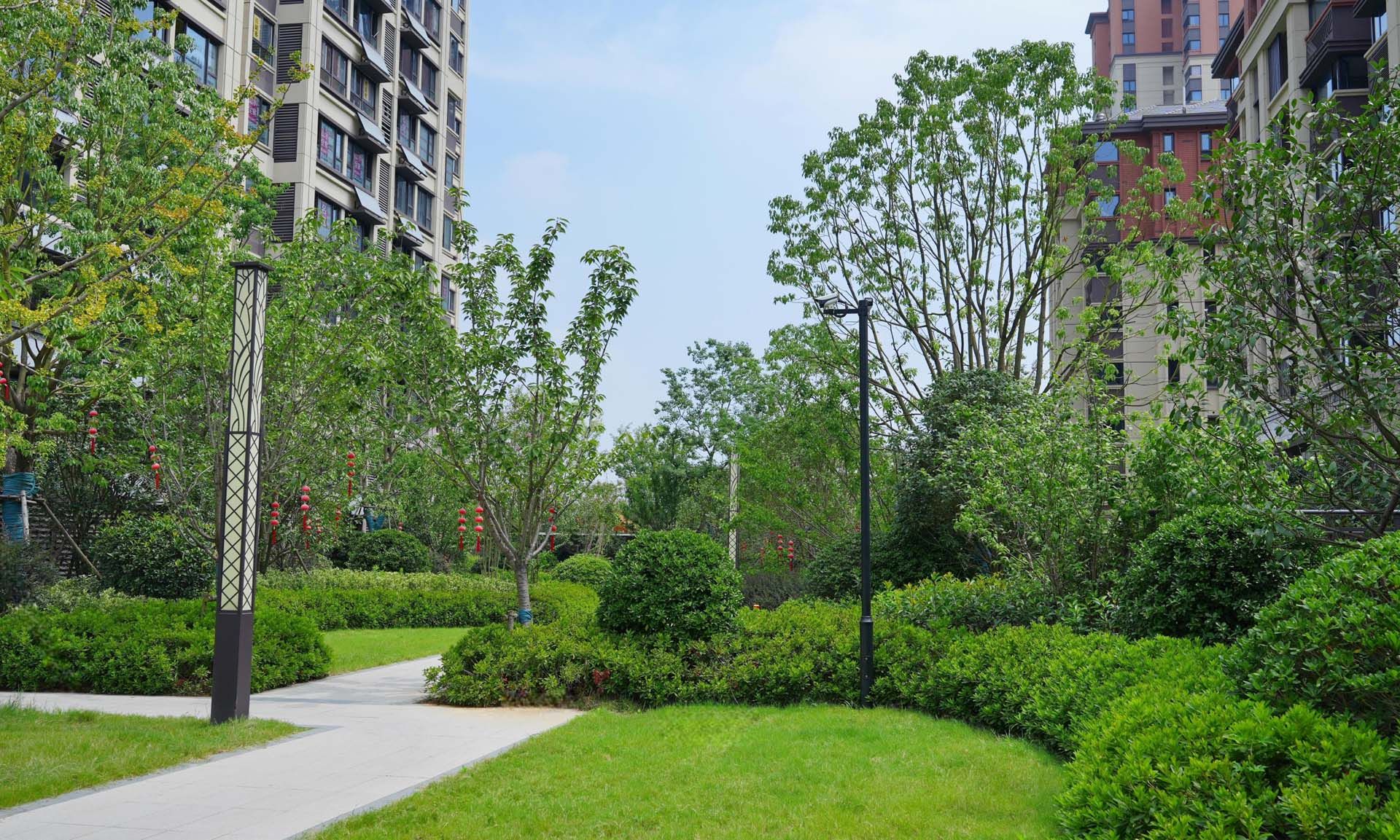 合肥翡丽东方花园B地块景观工程