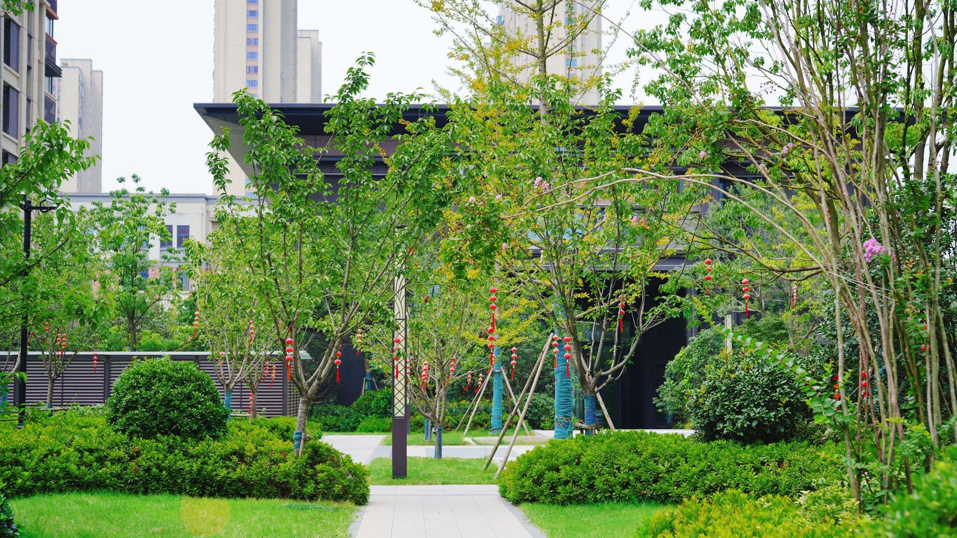 合肥翡丽东方花园B地块景观工程