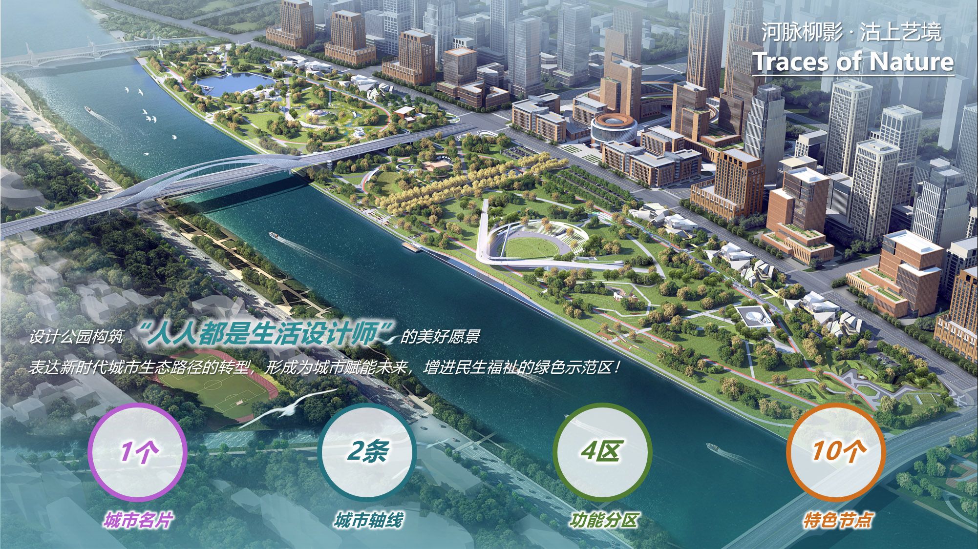 天津海河柳林“设计之都”核心区设计公园规划设计