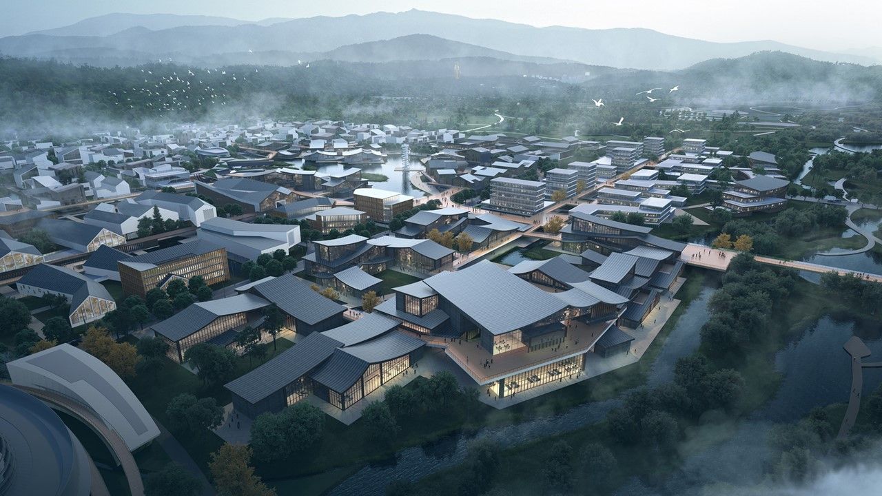 无锡市滨湖区灵山湾创新城概念规划与城市设计