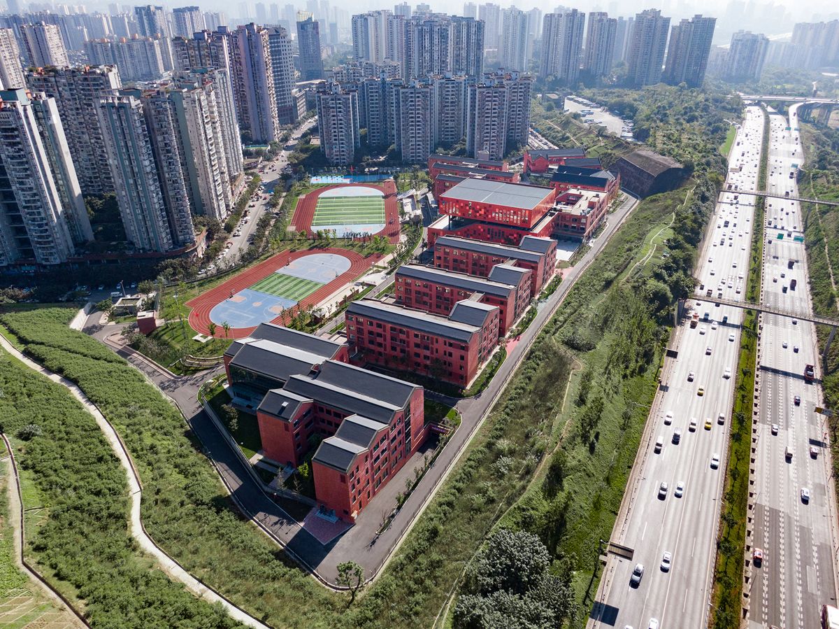 重庆石子山中小学综合体