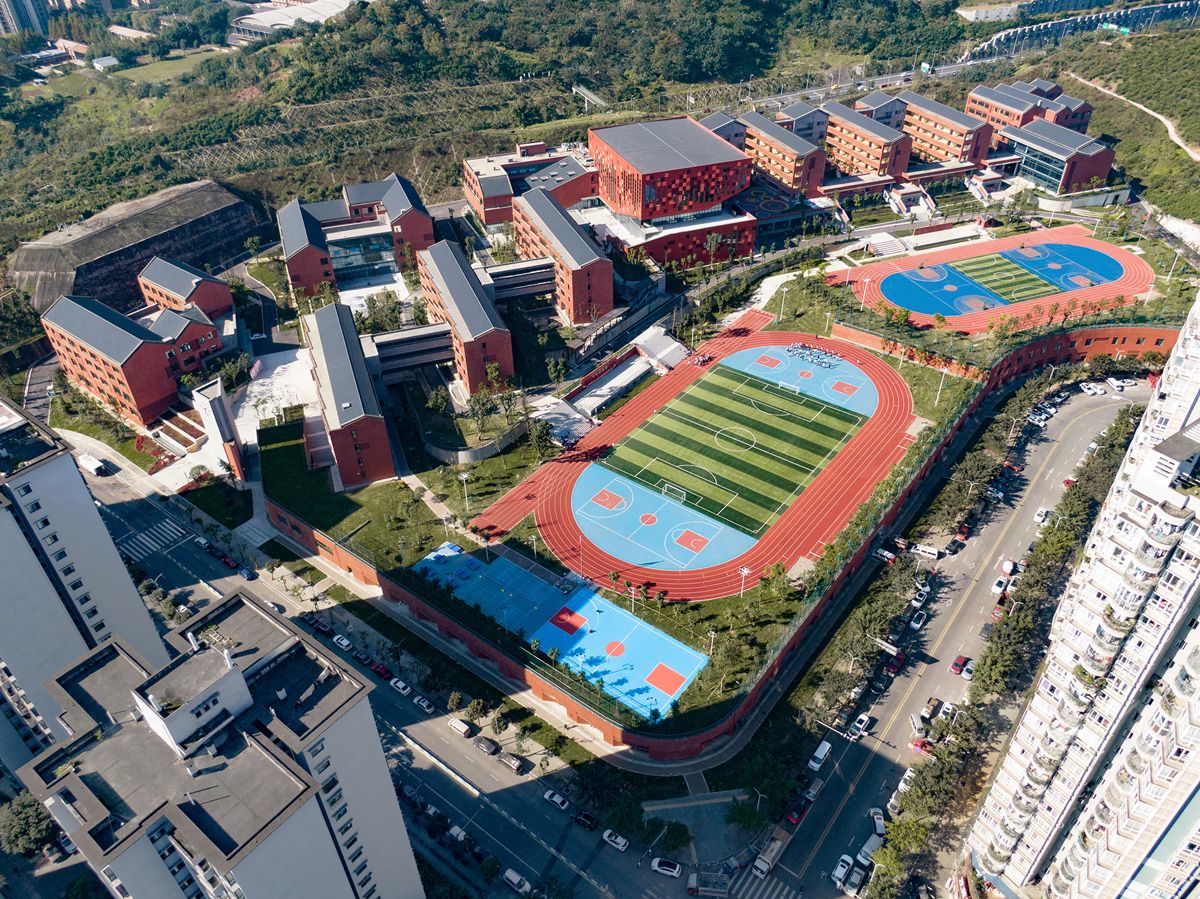 重庆石子山中小学综合体