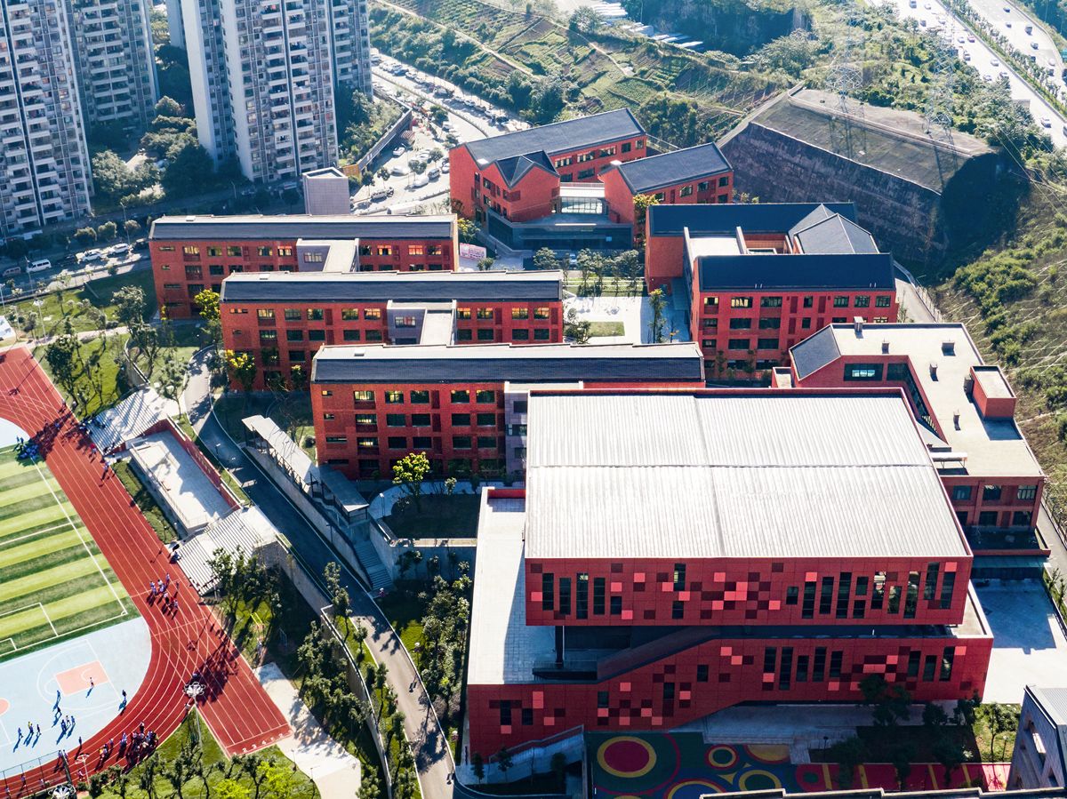 重庆石子山中小学综合体