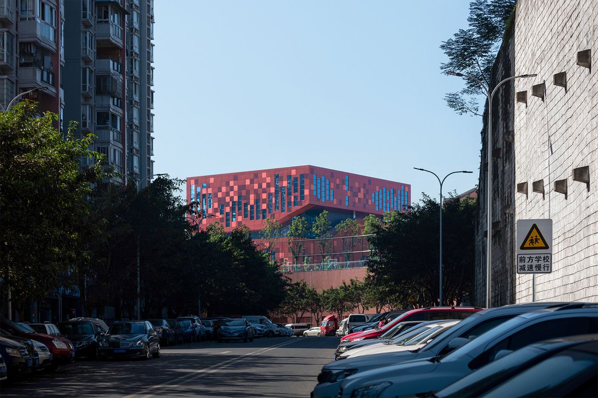 重庆石子山中小学综合体