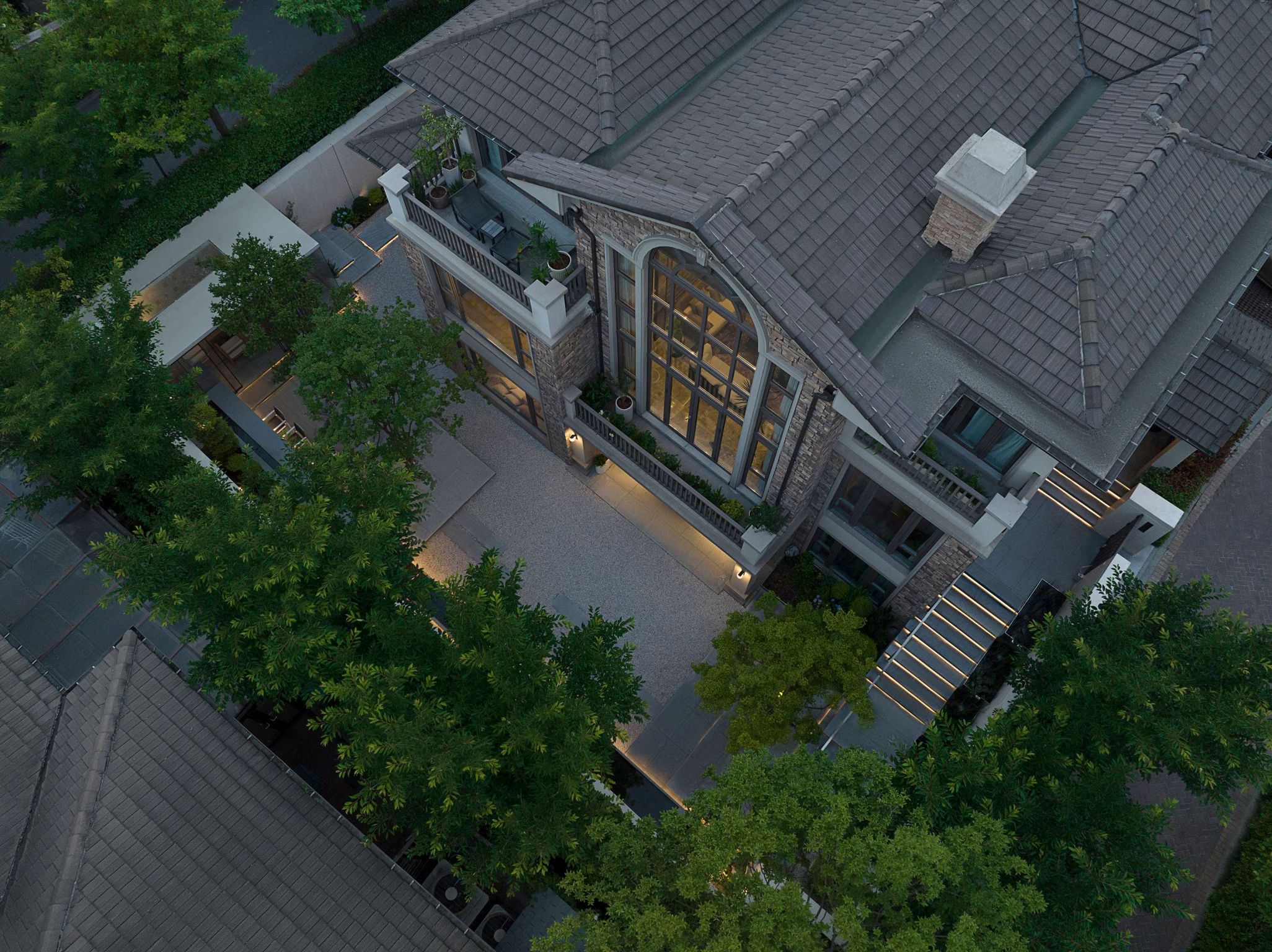桐乡香格里拉某庭院
