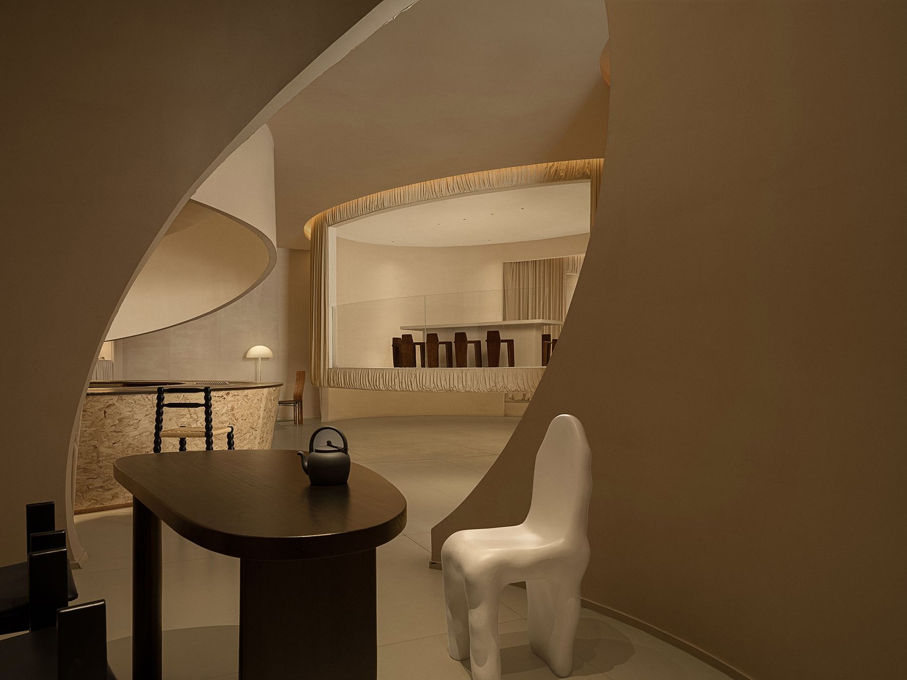 AURORA DESIGN｜業晓晓茶空间-情绪感知