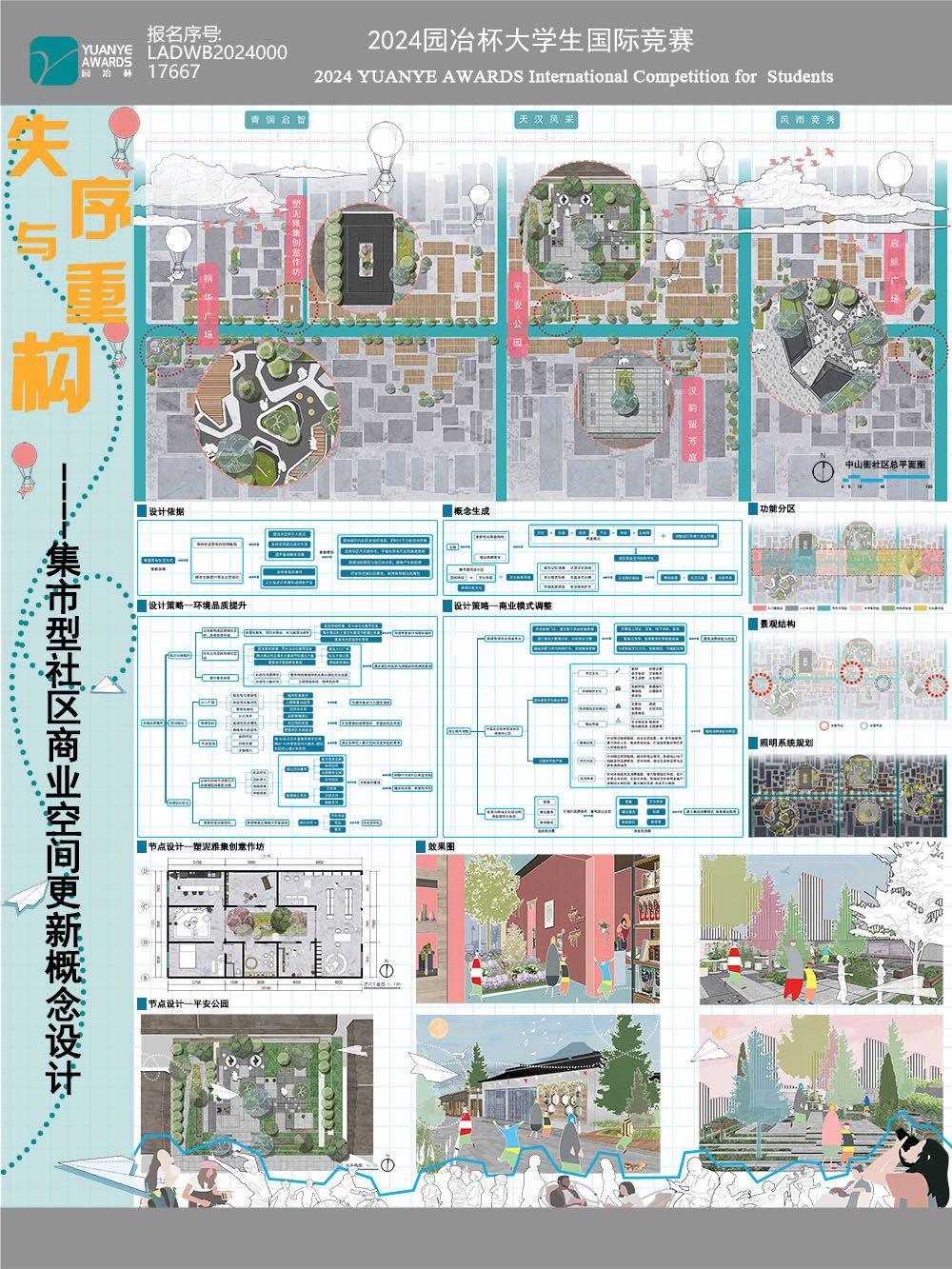 失序与重构——集市型社区商业空间更新概念设计