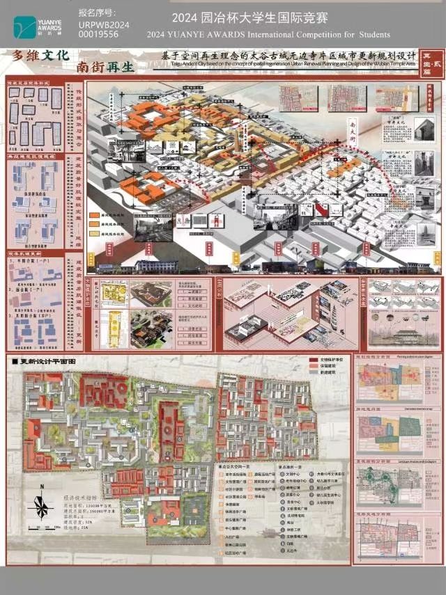 多维文化，南街再生——基于空间再生理念的太谷古城无边寺片区城市更新规划设计