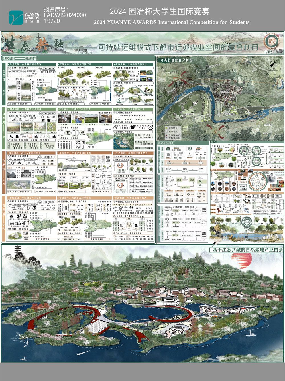 生态共融——可持续运维模式下都市近郊农业空间的复合利用