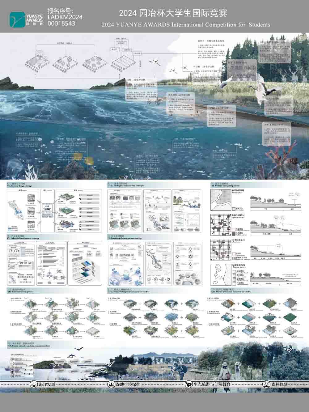 潮起潮落，万灵同栖——沿海沼泽生境景观规划设计