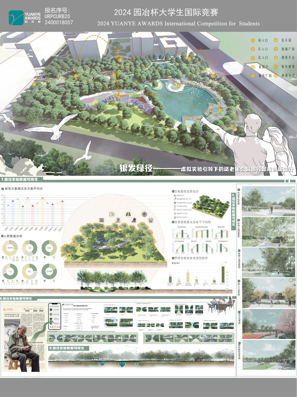 园冶银发绿径—虚拟实验引领下的适老化公园路径景观创新设计