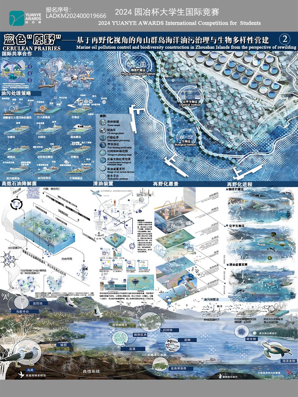 蓝色&quot;原野&quot;——基于再野化视角的舟山群岛海洋油污治理与生物多样性营建