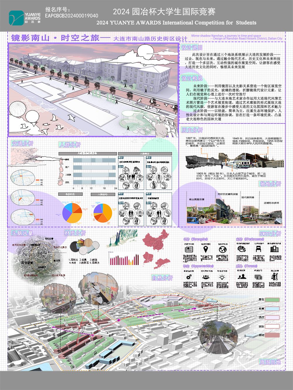 镜影南山·时空之旅——大连南山路历史街区设计