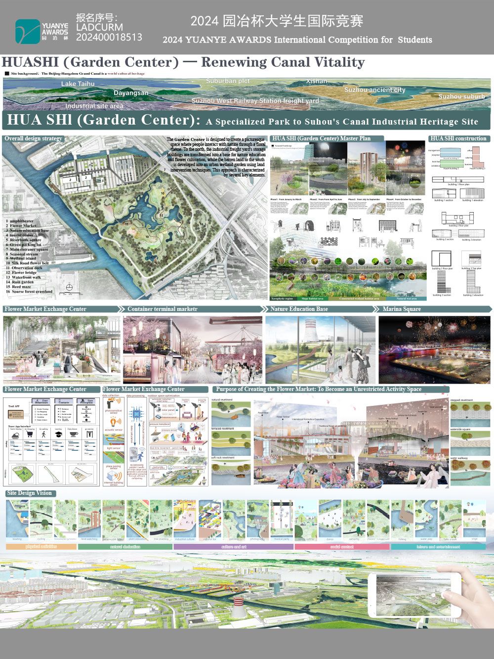 HUASHI (Garden Center) — Renewing Canal Vitality