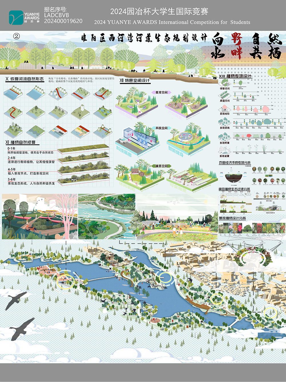 向野自然，水畔共栖—睢阳区两河湾河道生态规划设计