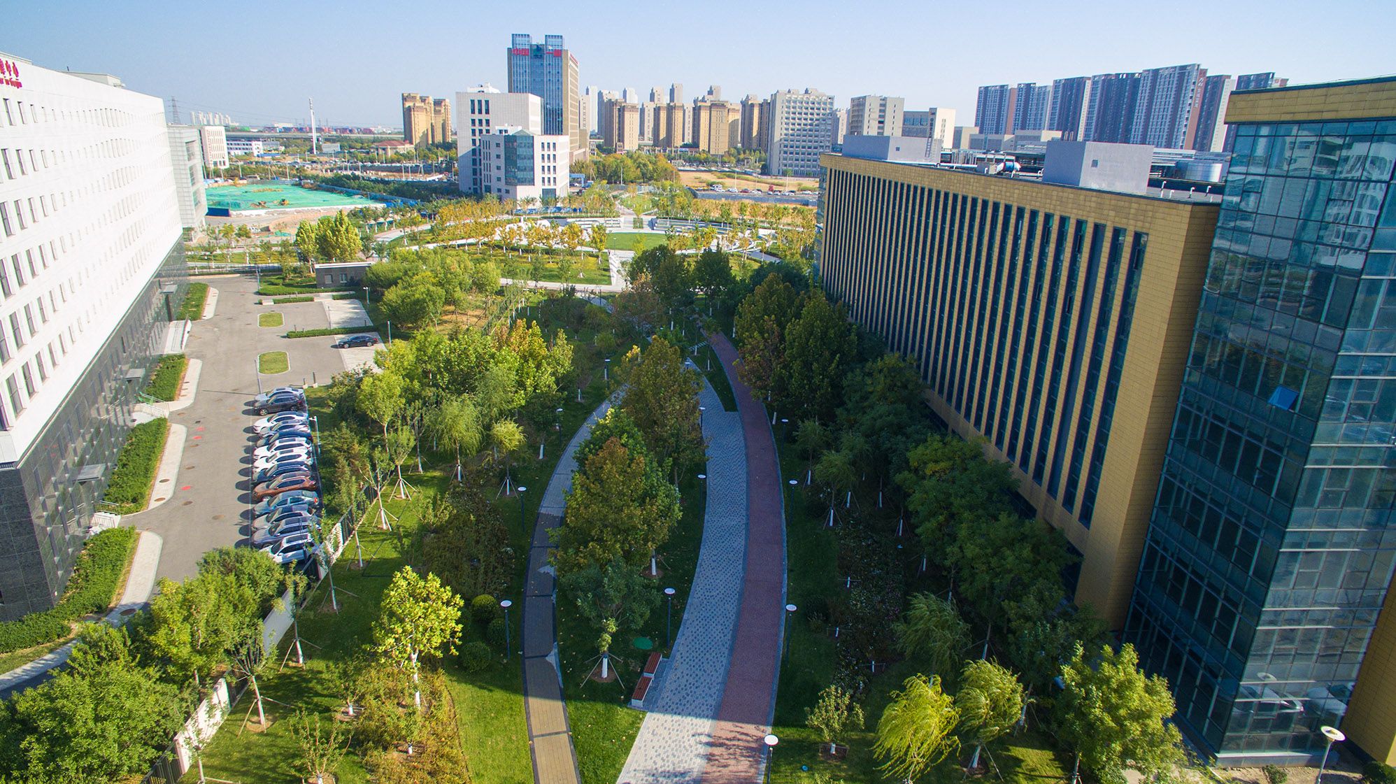 天河数字产业园绿化景观工程
