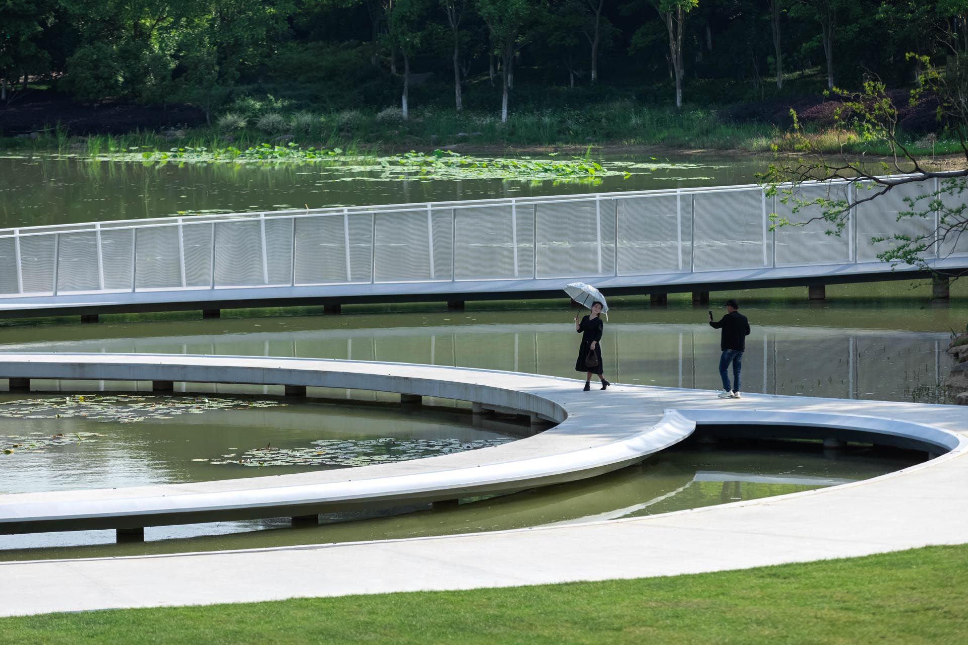 芜湖神山公园莲心舞台