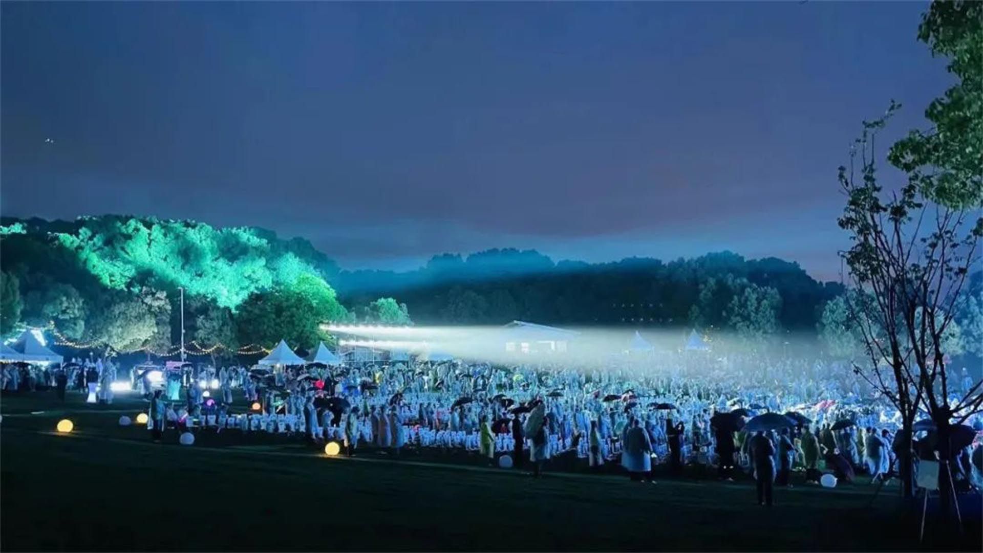 芜湖神山公园莲心舞台
