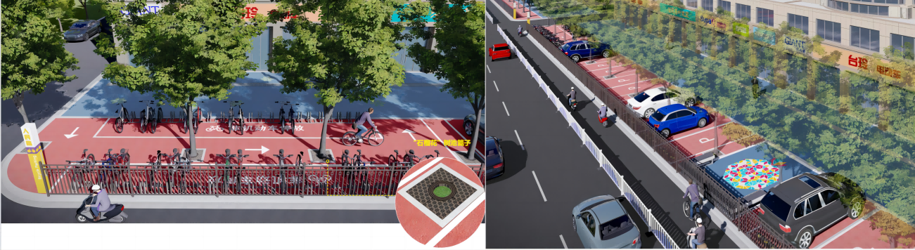 “一街一景，一路一亮点”--- 沭阳县人民东路、光荣路、深圳西路沿街建筑景观提升工程