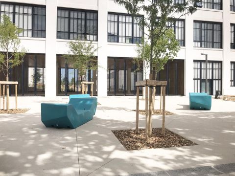 Esplanade TASE Lyon, France/法国里昂塔塞丝绸工厂改造项目