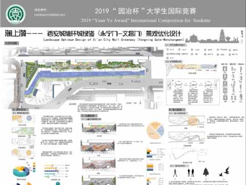 澜上漪---西安城墙环城绿道景观优化设计