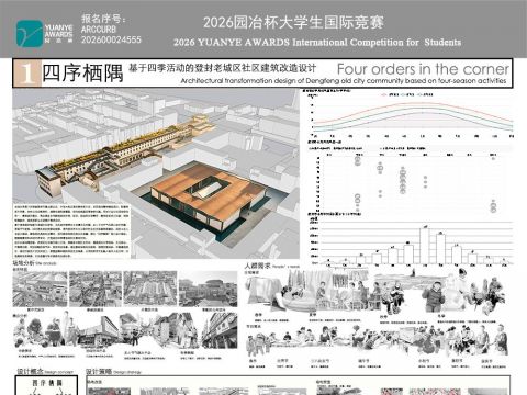 四序栖隅-基于四季活动的登封老城区建筑改造设计